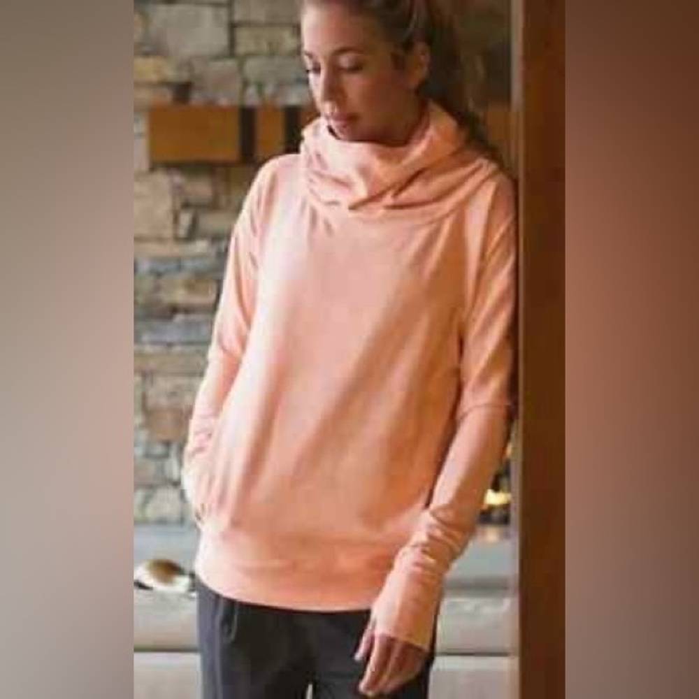 lululemon athletica Peach Sweatshirt